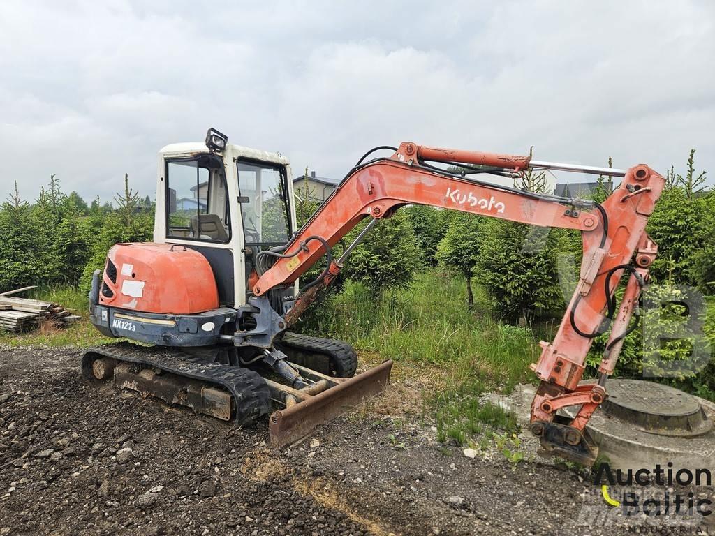 Kubota KX 121-3 Mini ekskavatoriai < 7 t