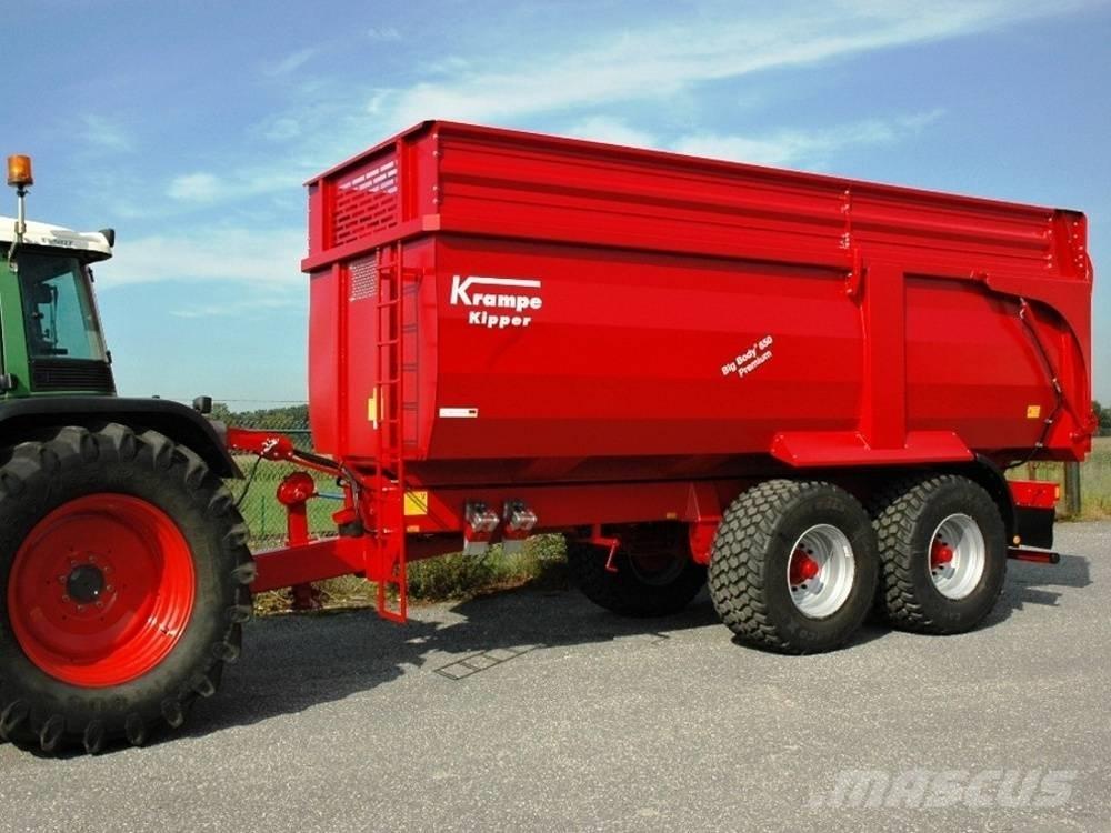 Krampe Big Body 650 Bendrosios paskirties priekabos