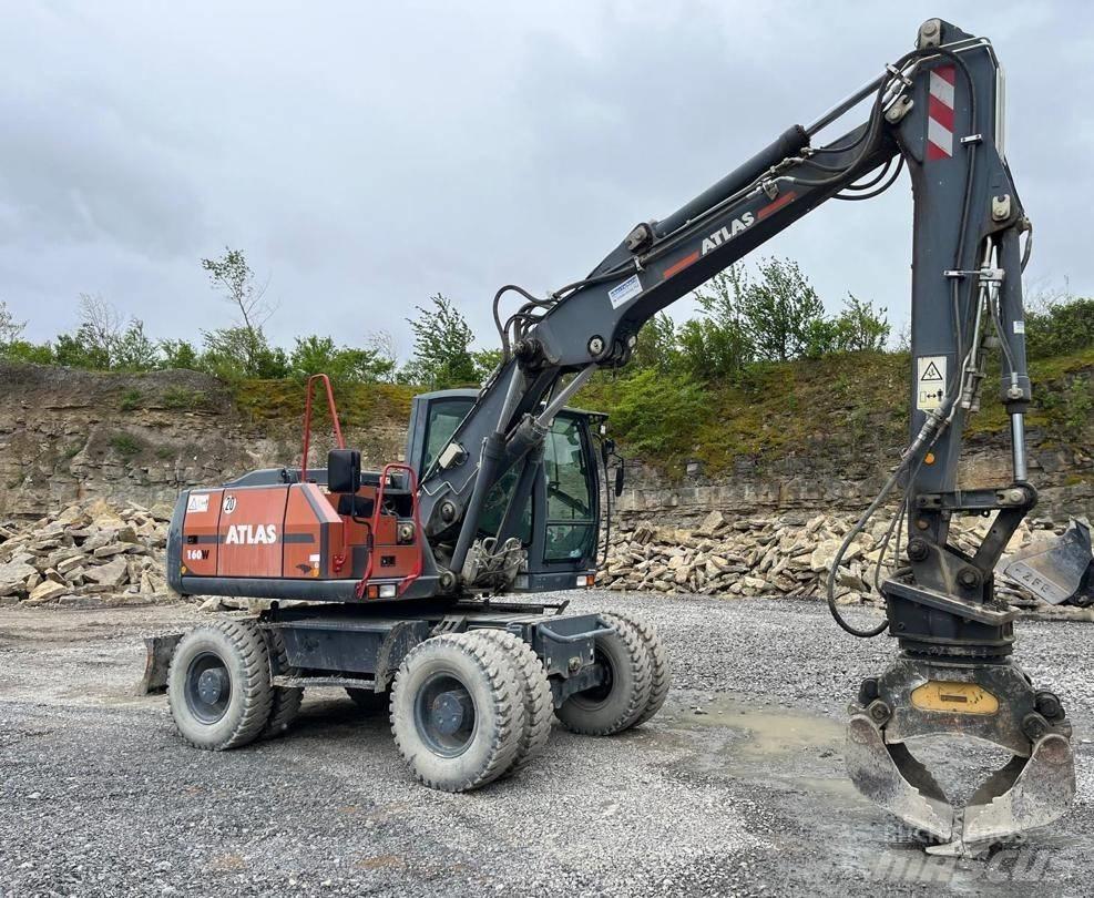 Atlas 160W Ratiniai ekskavatoriai