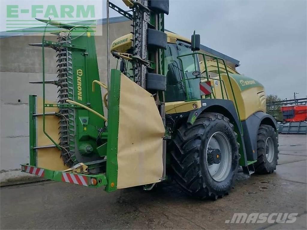 Krone big x 630 Pašarų ruošimo technika