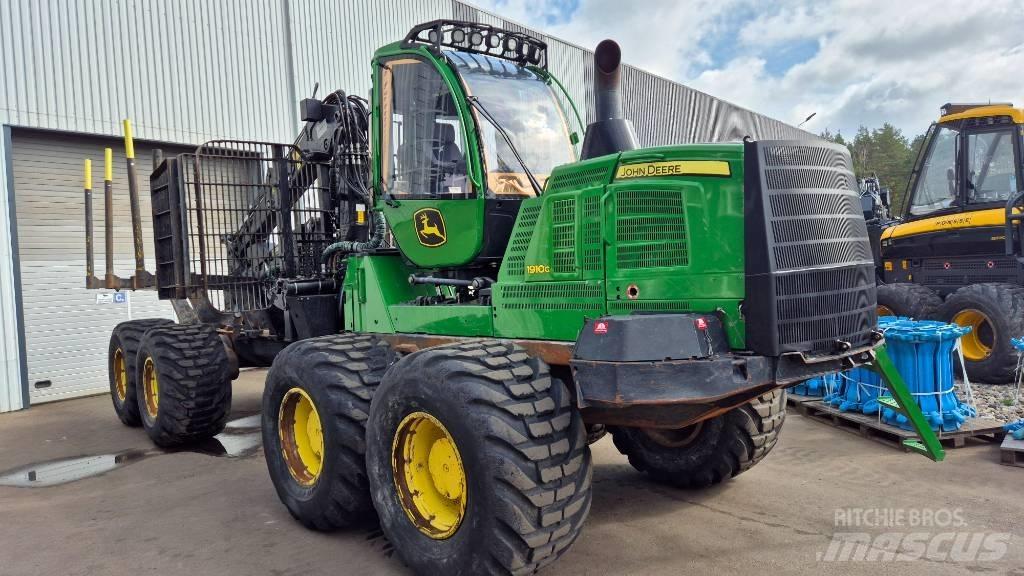 John Deere 1910 G Naudoti miškovežiai (Forvarderiai)