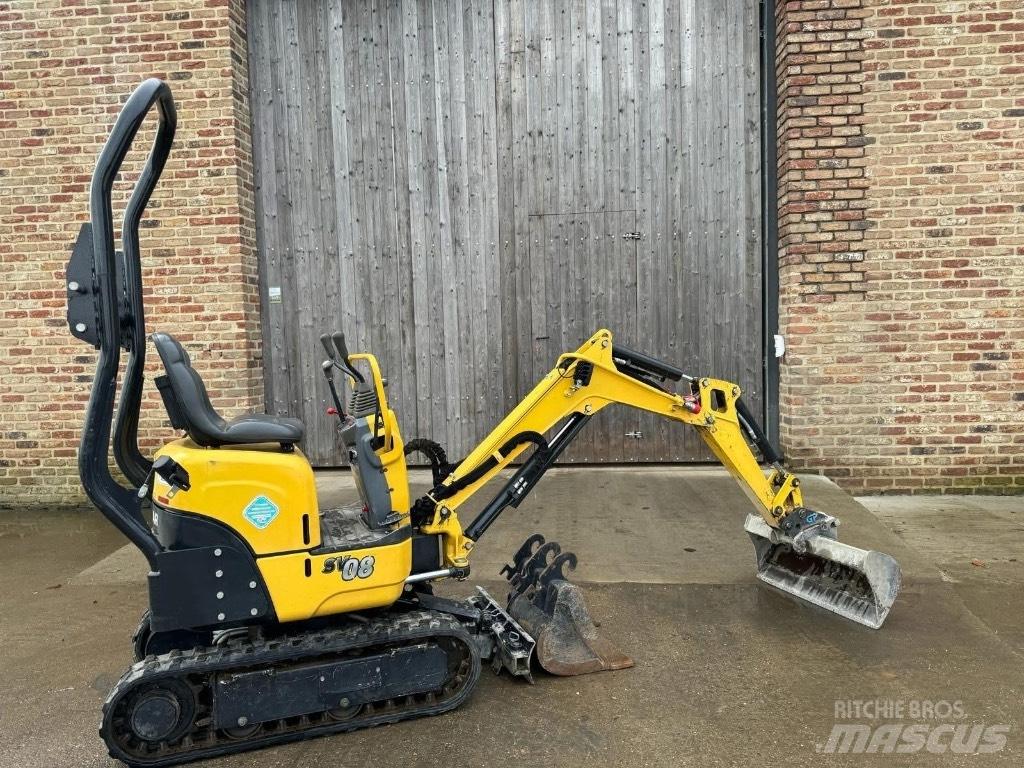 Yanmar SV 08 Mini ekskavatoriai < 7 t