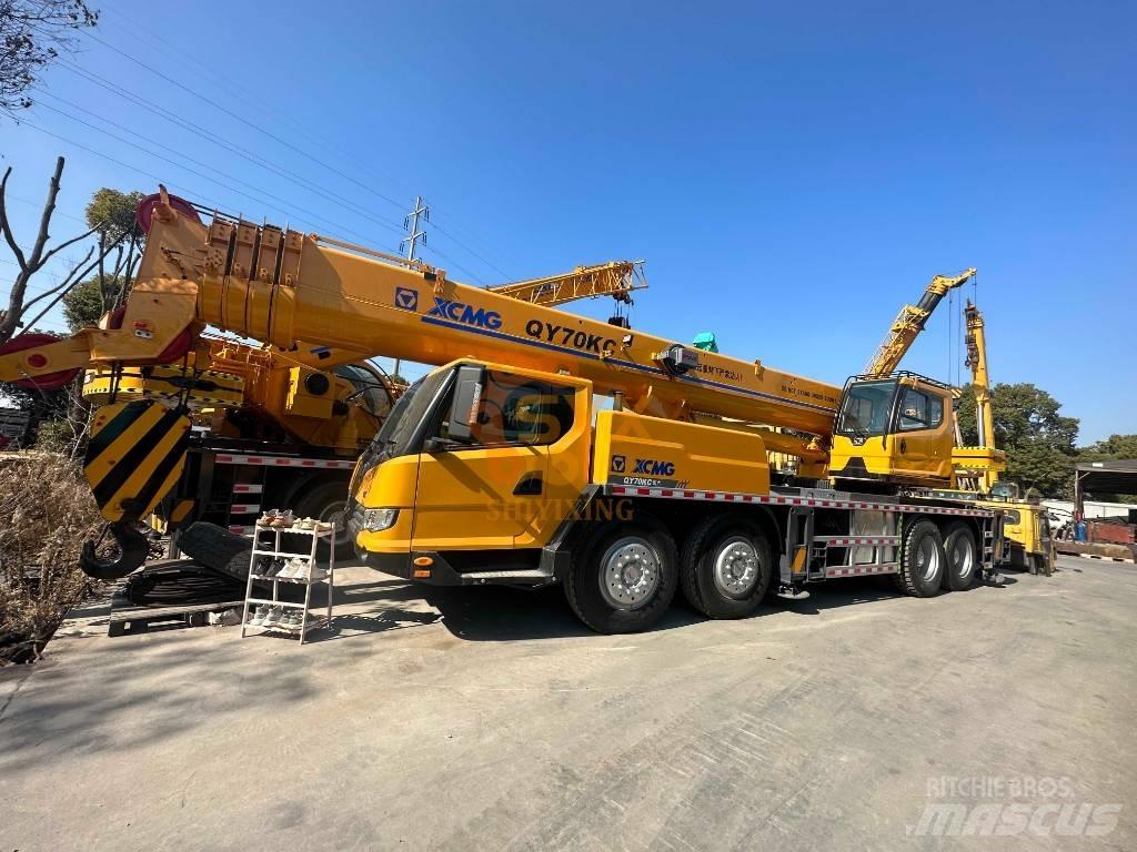XCMG QY 70 K Neapdoroto reljefo kranai
