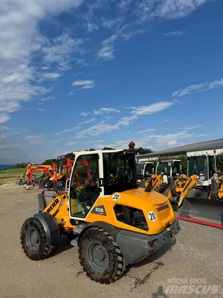 Liebherr L 508 Naudoti ratiniai krautuvai
