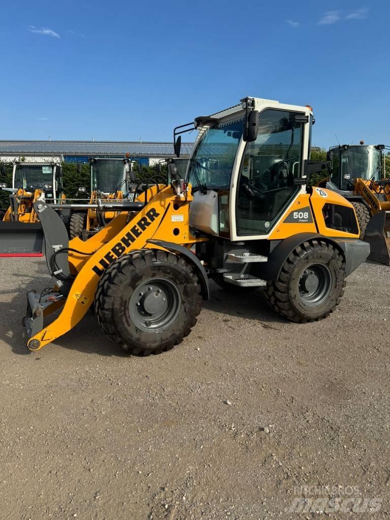 Liebherr L 508 Naudoti ratiniai krautuvai