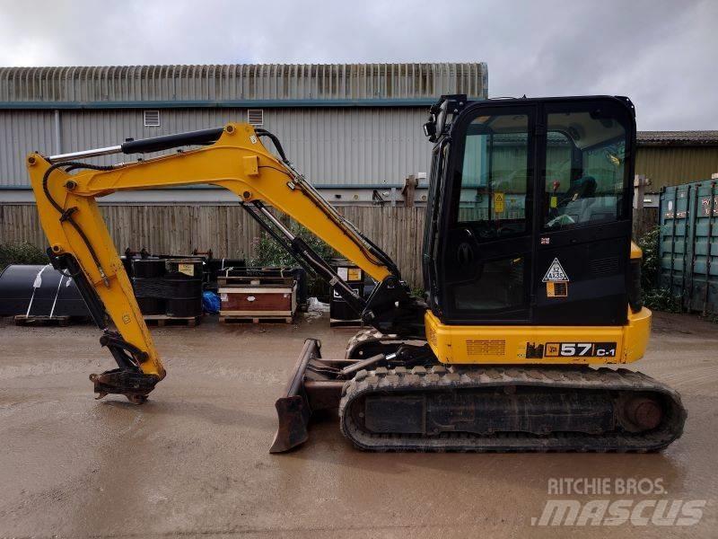 JCB 57 C-1 Mini ekskavatoriai < 7 t