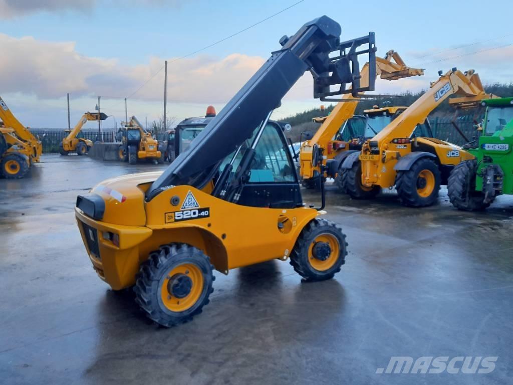 JCB 520-40 Teleskopiniai krautuvai žemės ūkiui