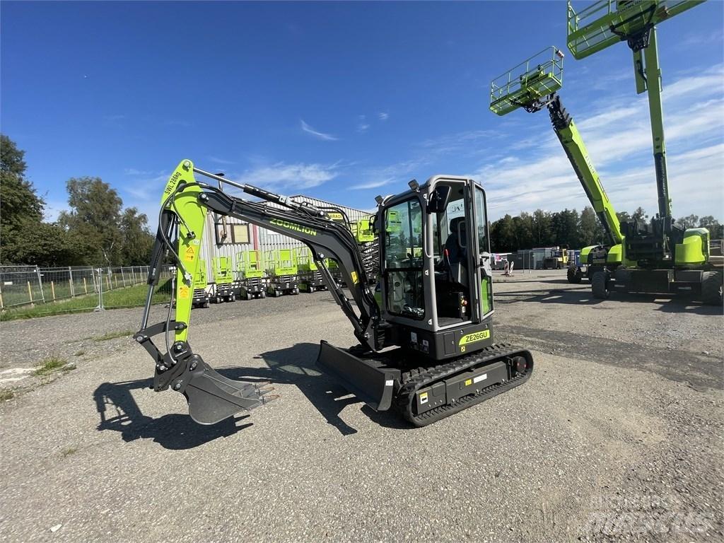 Zoomlion ZE26GU Mini ekskavatoriai < 7 t