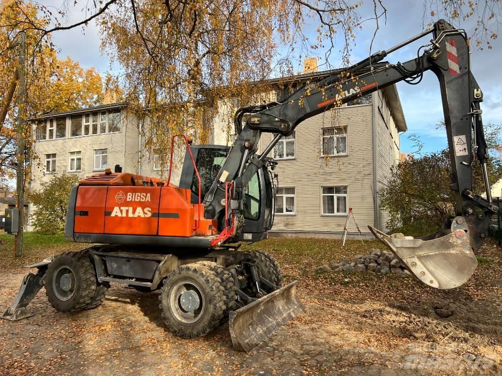 Atlas 140 W Ratiniai ekskavatoriai