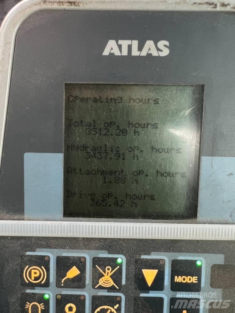 Atlas 140 W Ratiniai ekskavatoriai