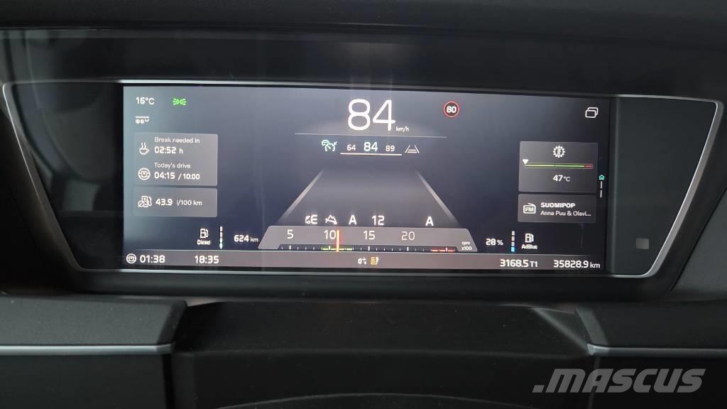 Volvo FH500 10X4 Važiuoklė su kabina