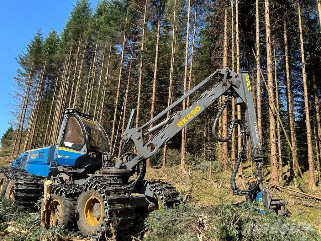 Rottne H21D Miško technika (Harvesteriai)