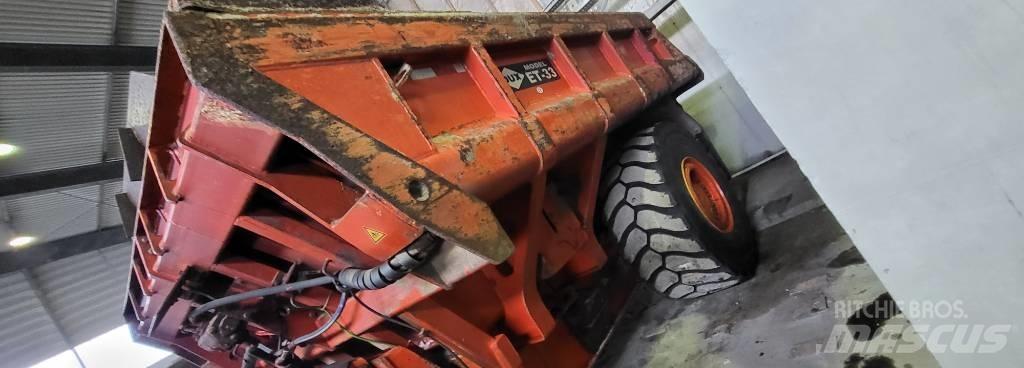  DUX ET-33 Požeminės kasybos sunkvežimiai