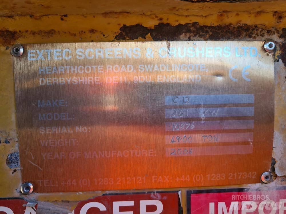 Extec C12 Mobilūs smulkintuvai
