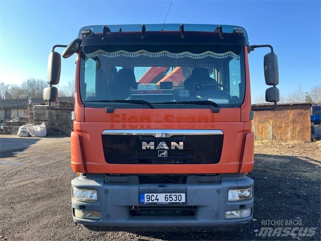MAN TGM 15.290 + HR Platformos/ Pakrovimas iš šono
