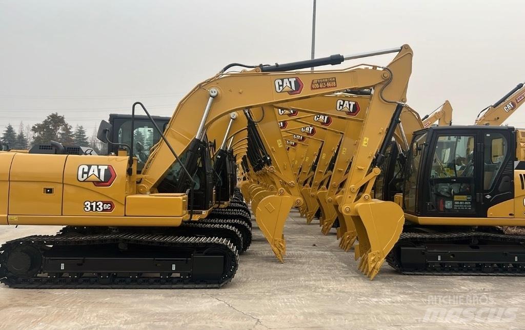 CAT 313 GC Vikšriniai ekskavatoriai