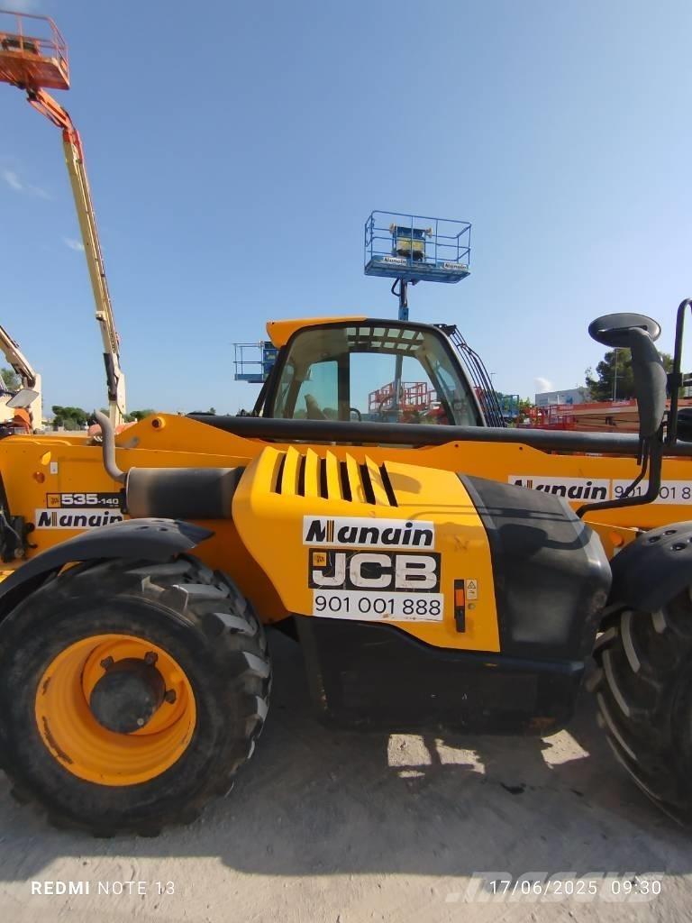 JCB 535 V 140 Teleskopiniai krautuvai