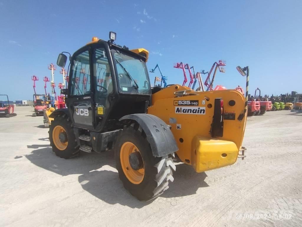 JCB 535 V 140 Teleskopiniai krautuvai