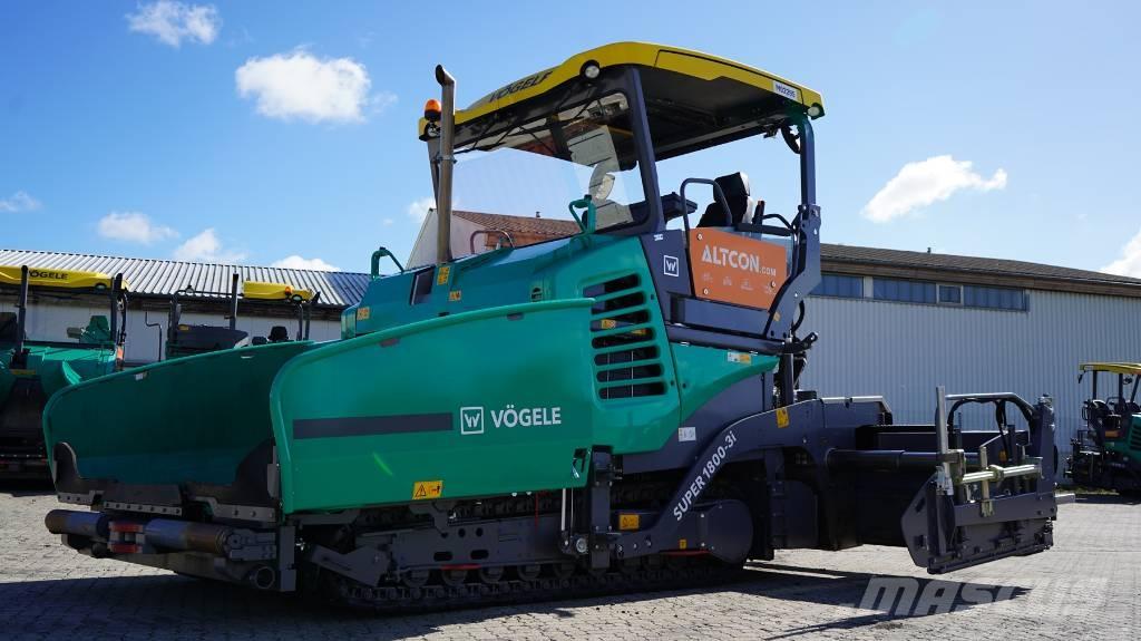 Vögele SUPER 1800-3I Asfalto klotuvai