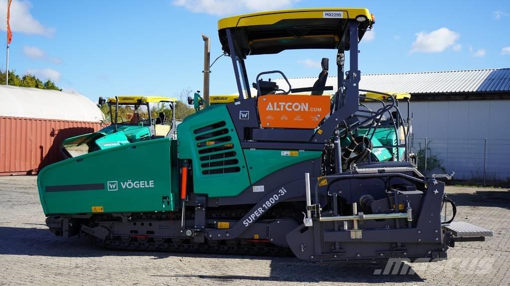 Vögele SUPER 1800-3I Asfalto klotuvai