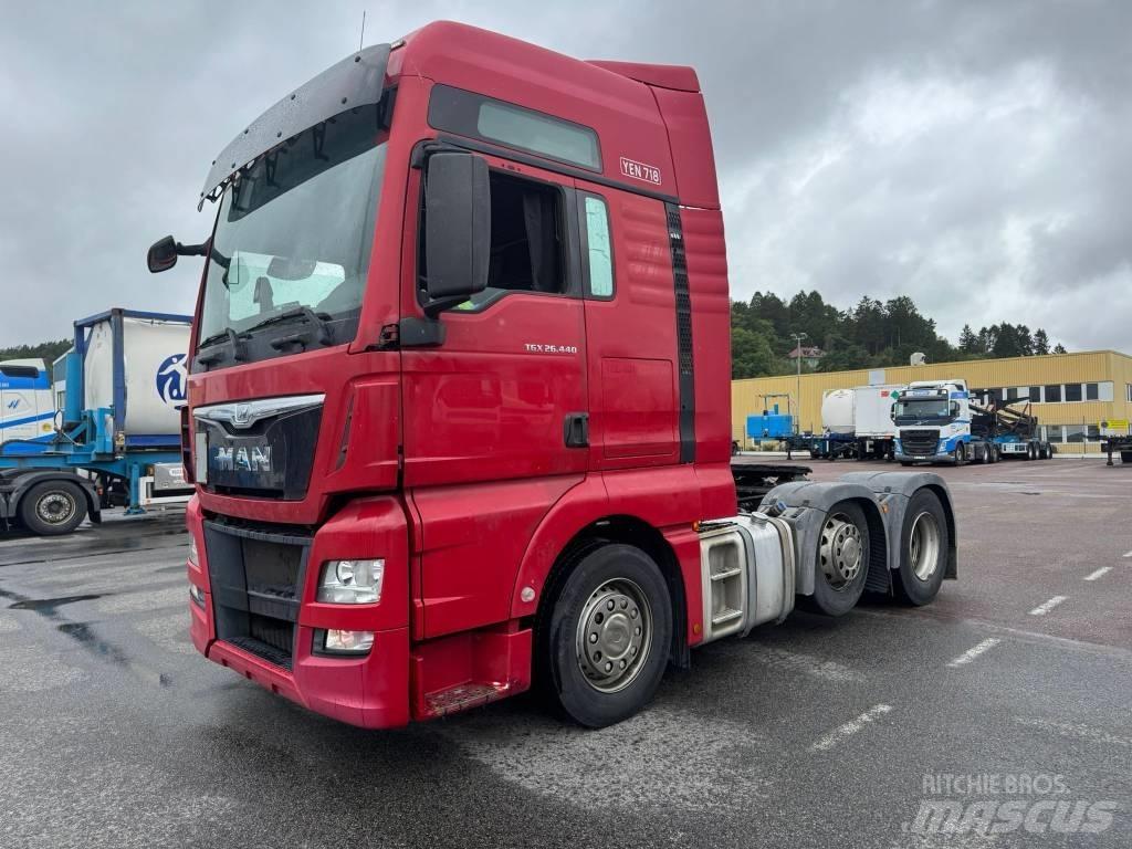 MAN TGX 26.440 Naudoti vilkikai