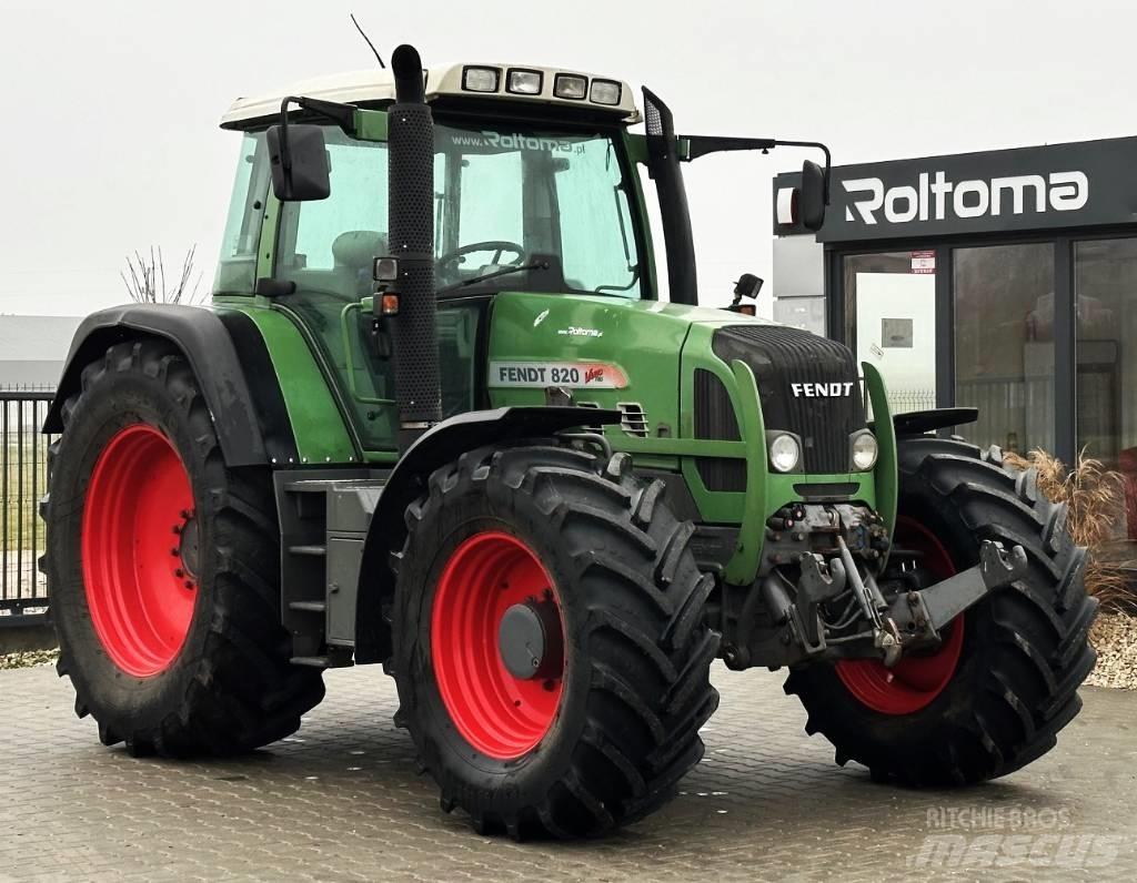 Fendt 820 Vario TMS Traktoriai