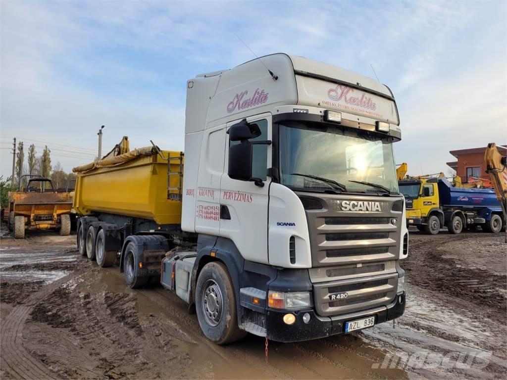 Scania R 420 Naudoti vilkikai