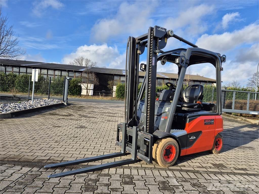 Linde E16P-02 Elektriniai šakiniai krautuvai