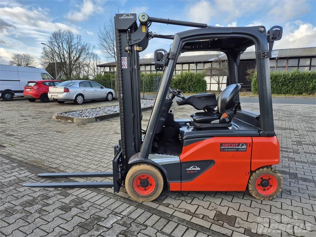 Linde E16P-02 Elektriniai šakiniai krautuvai