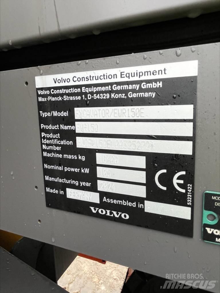 Volvo EWR 150 E Ratiniai ekskavatoriai