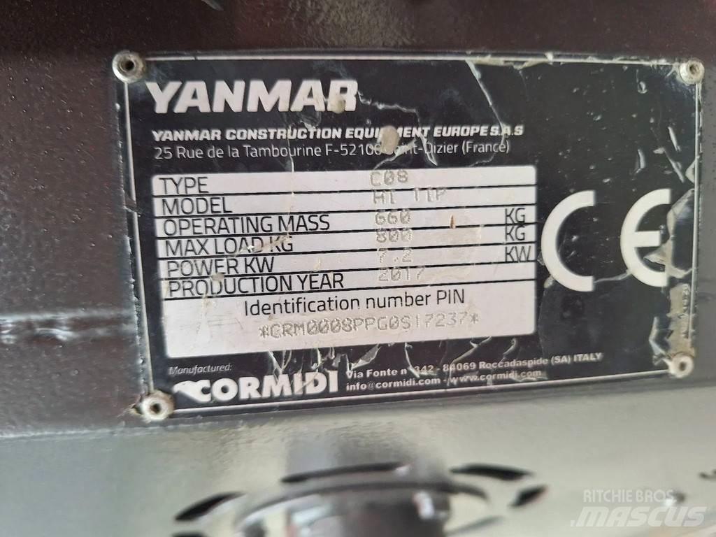 Yanmar C08 Statybiniai savivarčiai sunkvežimiai