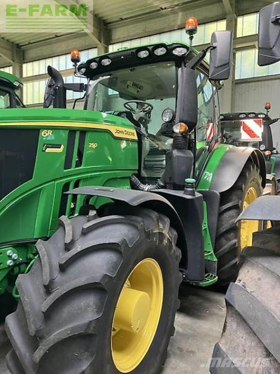 John Deere 6r 250 Traktoriai