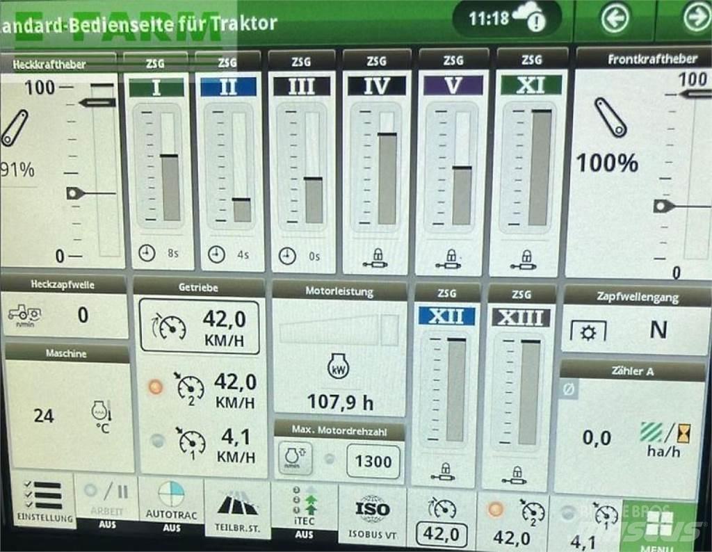 John Deere 6r 250 Traktoriai