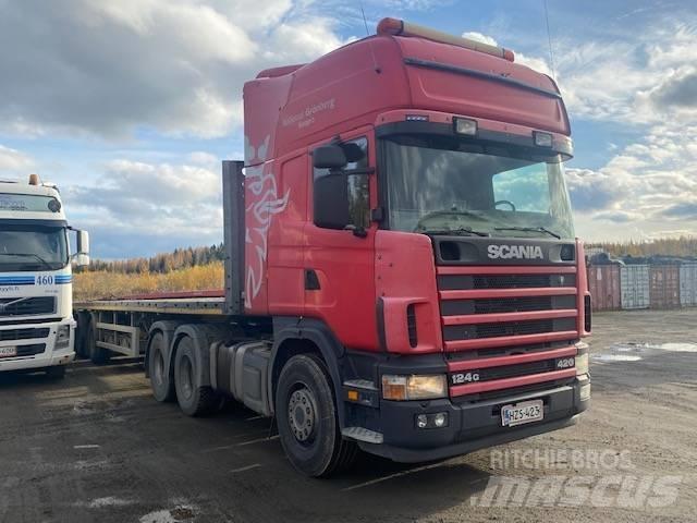 Scania R420, 6x2 Naudoti vilkikai