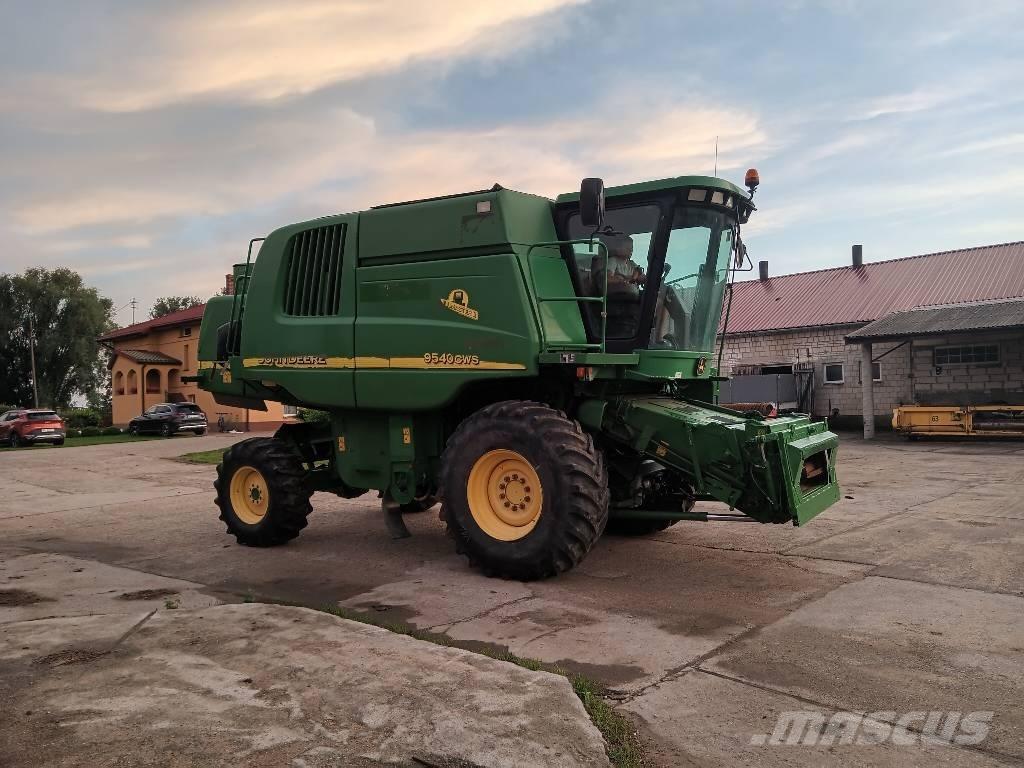 John Deere 9540 CWS Derliaus nuėmimo kombainai
