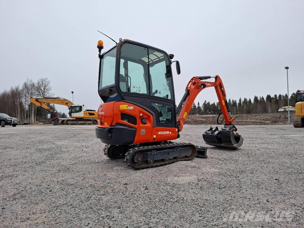 Kubota KX019-4 Mini ekskavatoriai < 7 t