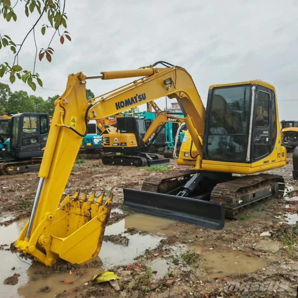 Komatsu PC 60-7 Mini ekskavatoriai < 7 t