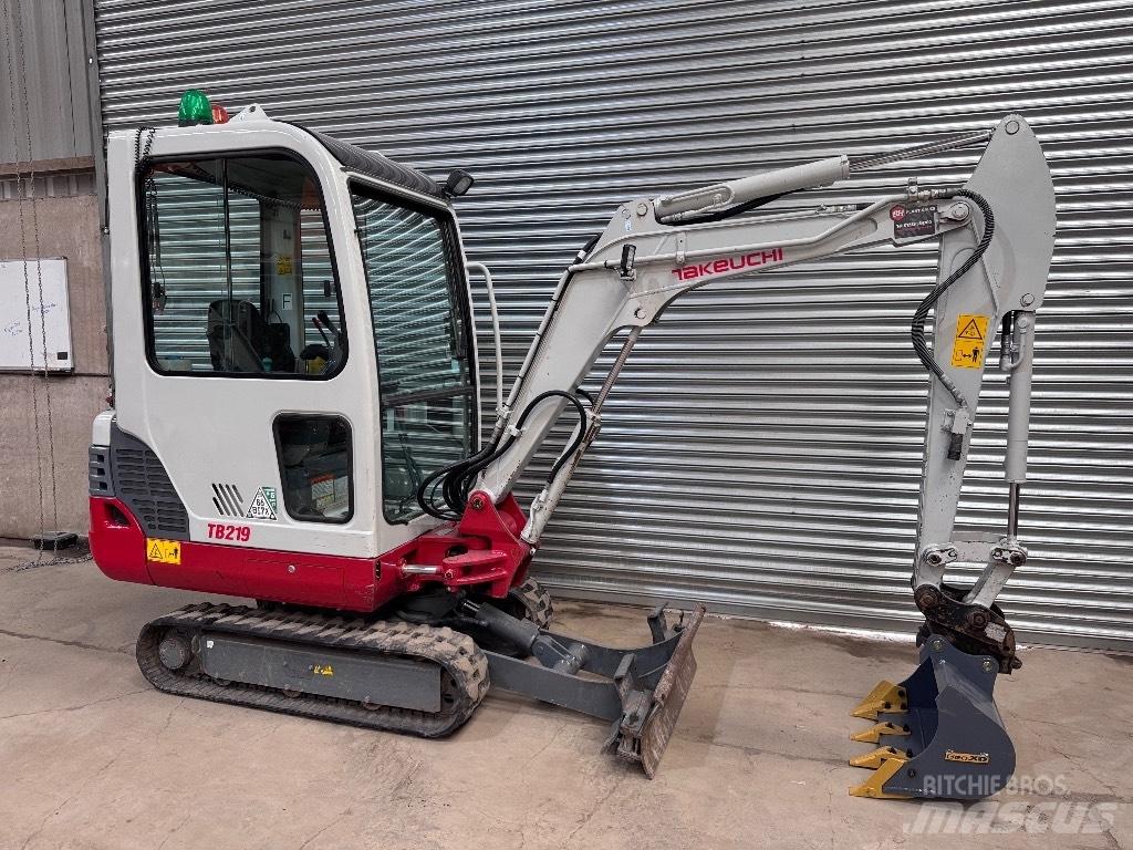 Takeuchi TB 219 Mini ekskavatoriai < 7 t