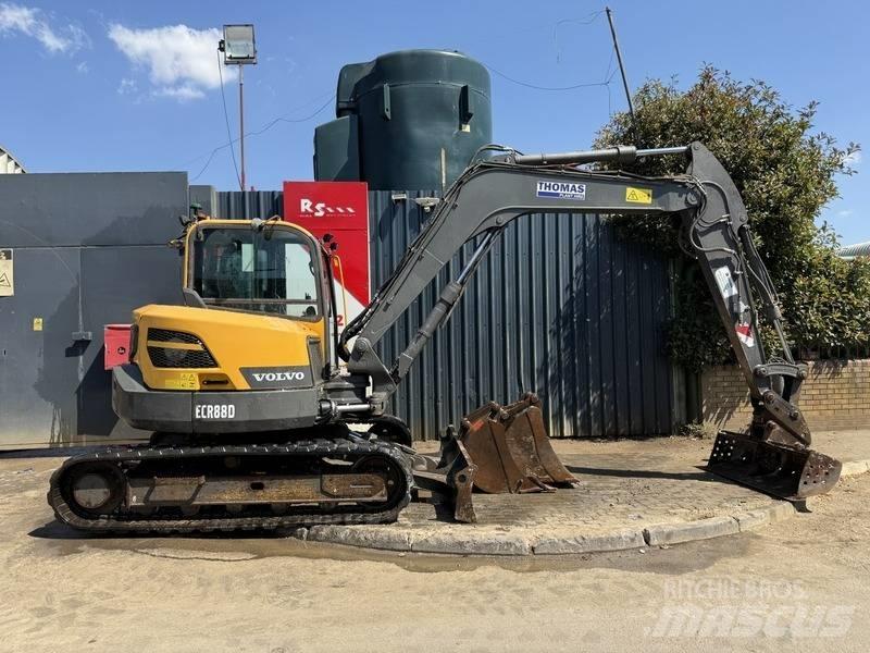 Volvo ECR 88 D Mini ekskavatoriai < 7 t