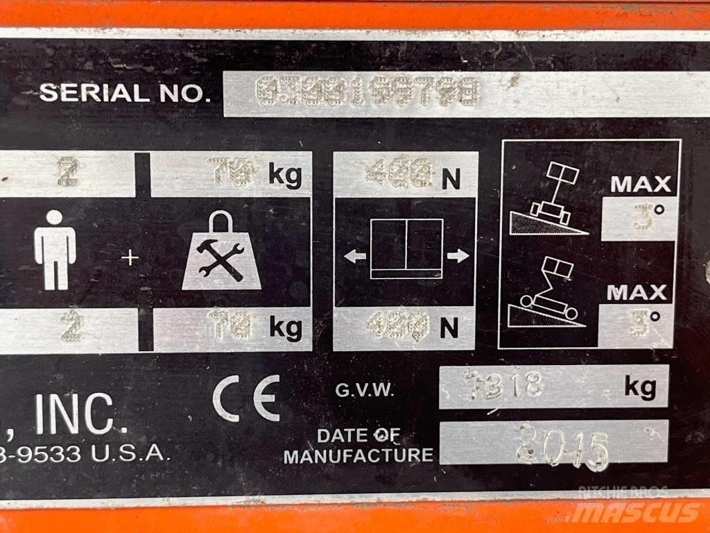 JLG M 600 JP Alkūniniai keltuvai