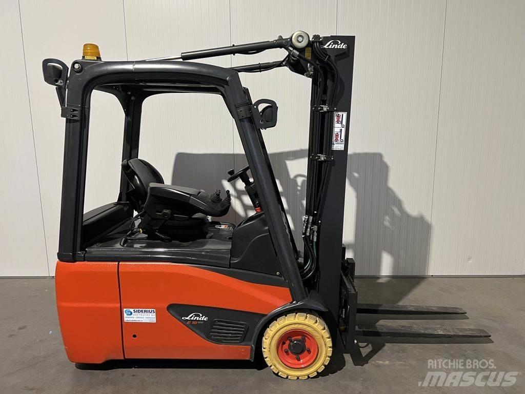 Linde E18-02 Elektriniai šakiniai krautuvai