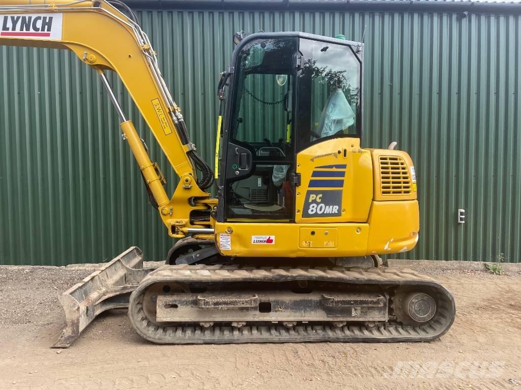 Komatsu PC 80 MR-5 Vidutinės galios ekskavatoriai 7-12 t