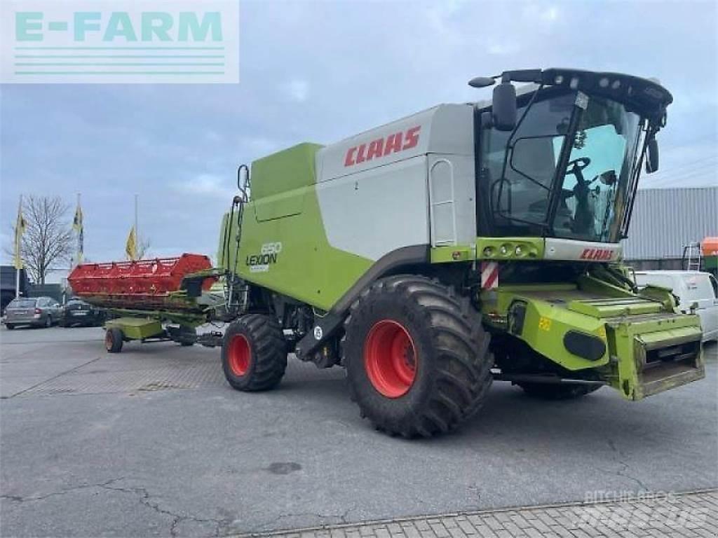 CLAAS lexion 650 Derliaus nuėmimo kombainai