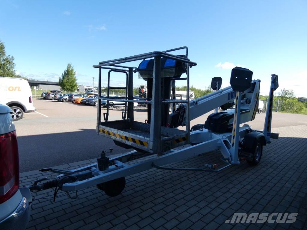 Dino 135 T Skylift Ant priekabų montuojamos kėlimo platformos