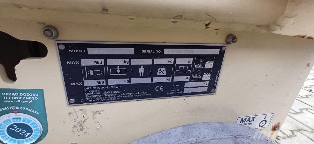 JLG 10RS Žirkliniai keltuvai