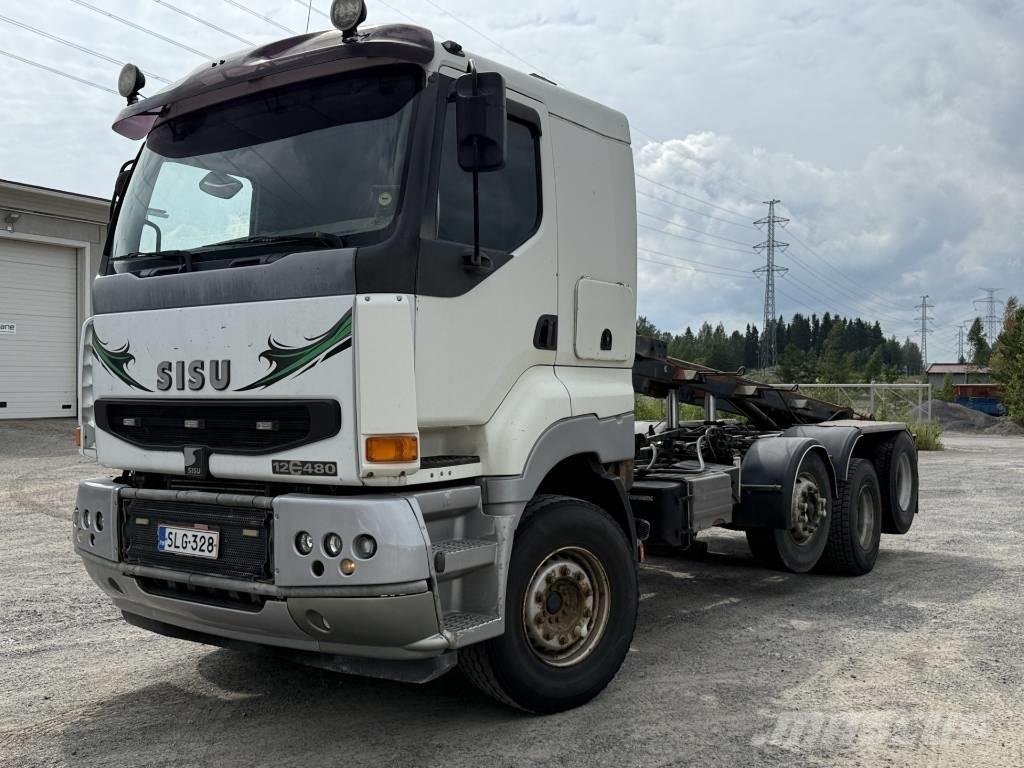 Sisu E12M Savivarčiai su kabeliniu keltuvu