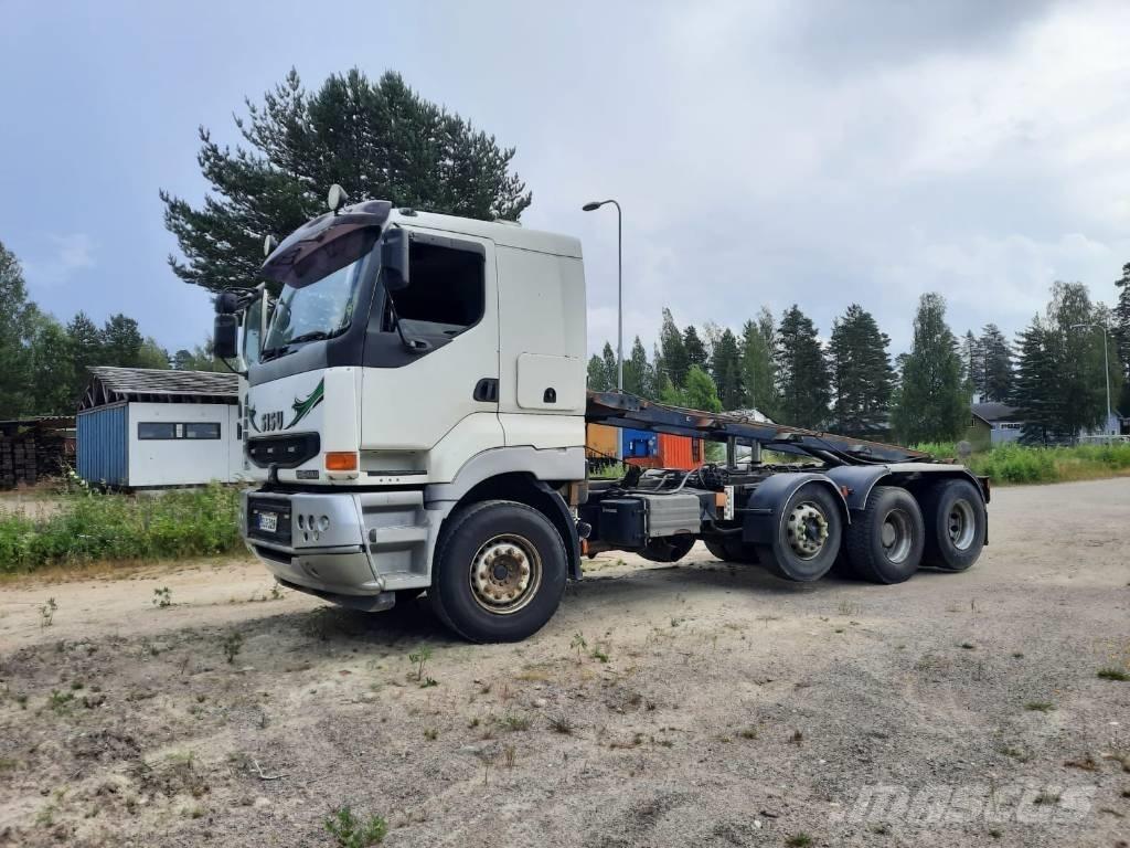 Sisu E12M Savivarčiai su kabeliniu keltuvu