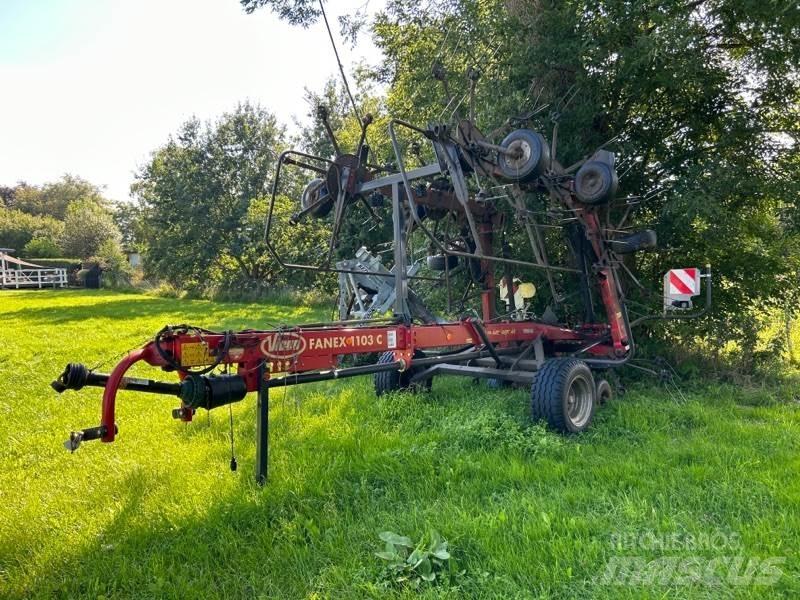 Vicon Fanex 1103 C Šieno grėbliai ir vartytuvai