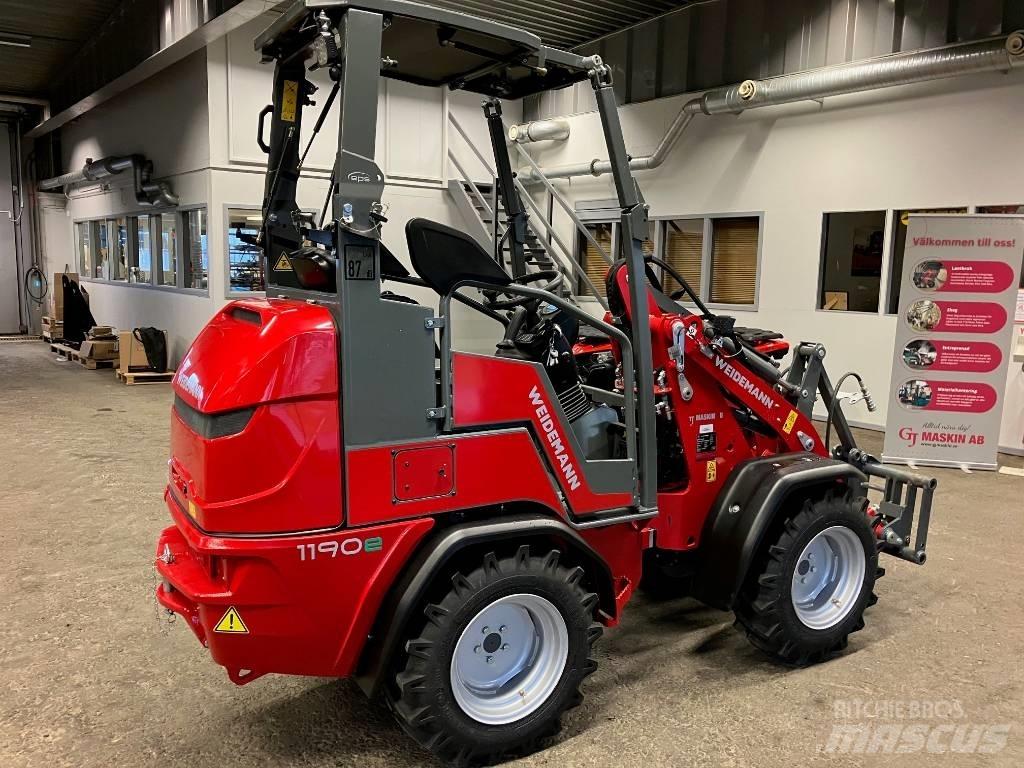 Weidemann 1190e Krautuvai su šoniniu pasukimu