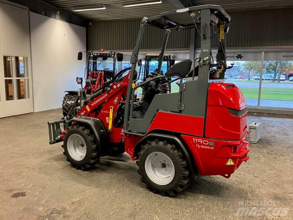 Weidemann 1190e Krautuvai su šoniniu pasukimu